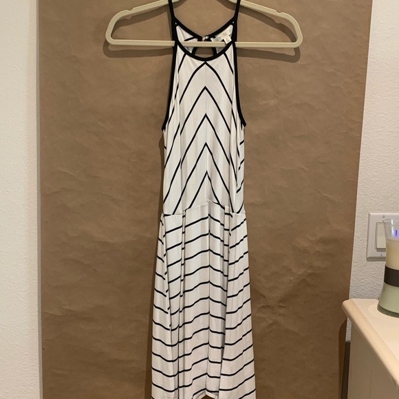 🇺🇸 Love Fire Stripped Dress - Picture 1 of 4